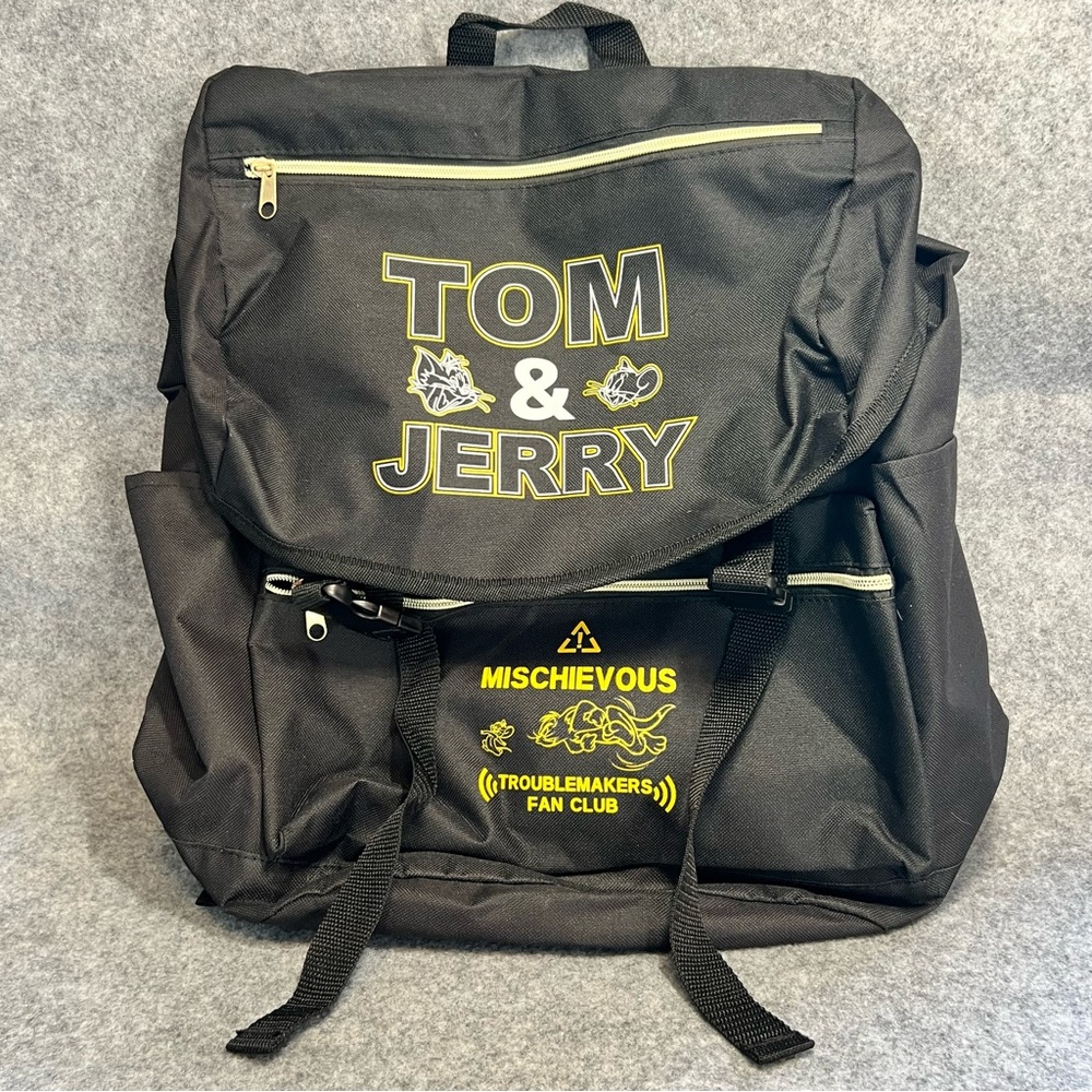 NWOT Rare 2020 Japanese Big‎ Tom & Jerry Mischievous Fan Club Backpack Prize